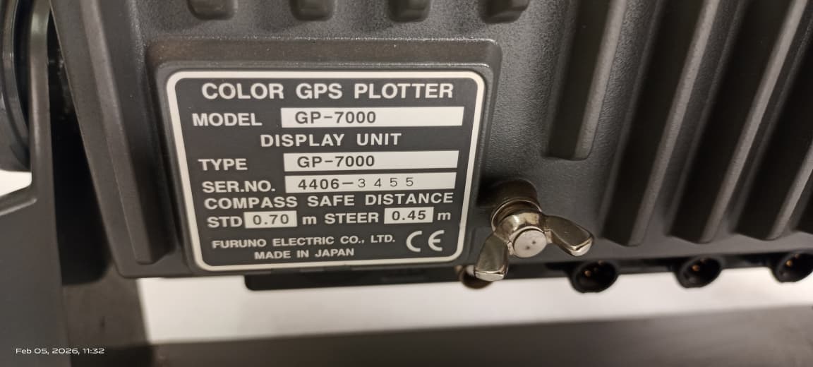 FURUNO GP-7000 COLOUR GPS PLOTTER - Image 5