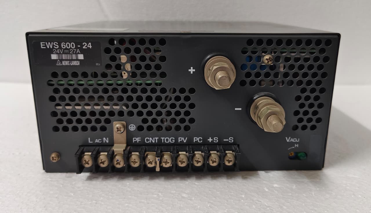 NEMIC-LAMDA EWS 600-24 POWER SUPPLY 24V 27 AMP - Image 6