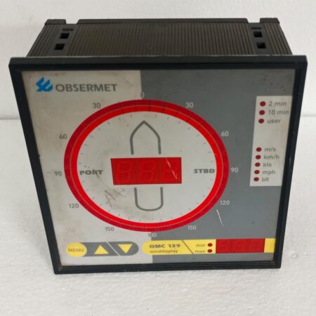 OBSERMET OMC-139 WIND DISPLAY 230 VAC