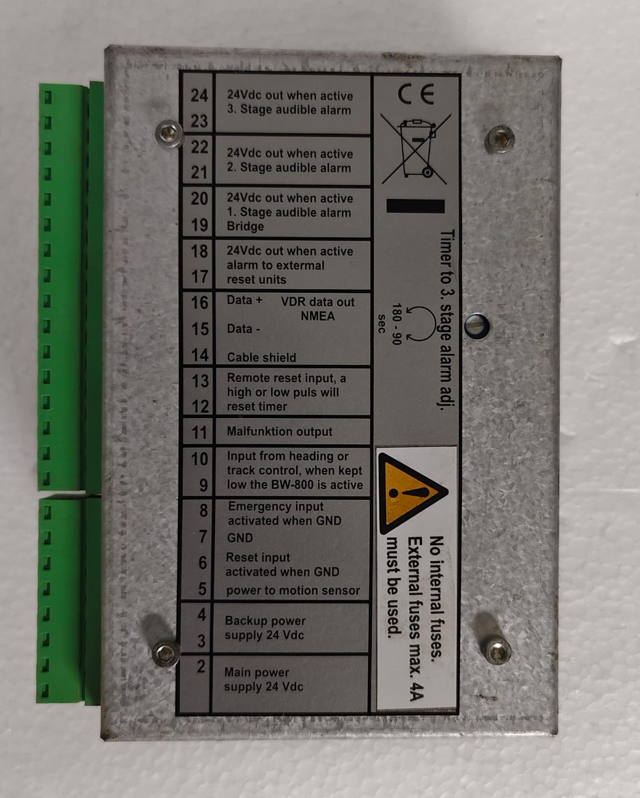 UNISAFE BW-800 BNWAS DISPLAY - Image 4