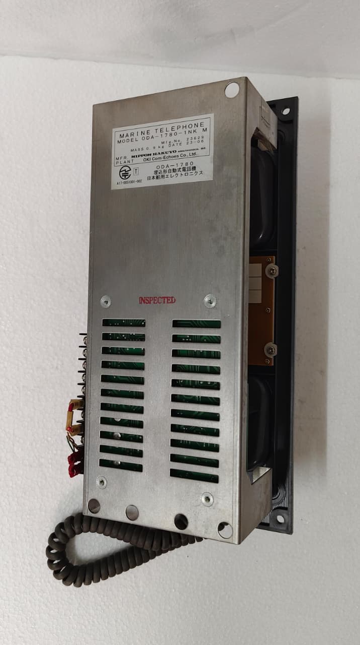 OKI-NIPPON HAKUYO ODA-1780-1NK M MARINE TELEPHONE - Image 4